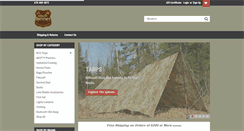 Desktop Screenshot of bushcraftoutfitters.com
